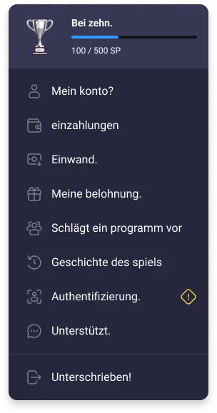Verifizierung des Accounts RollXO